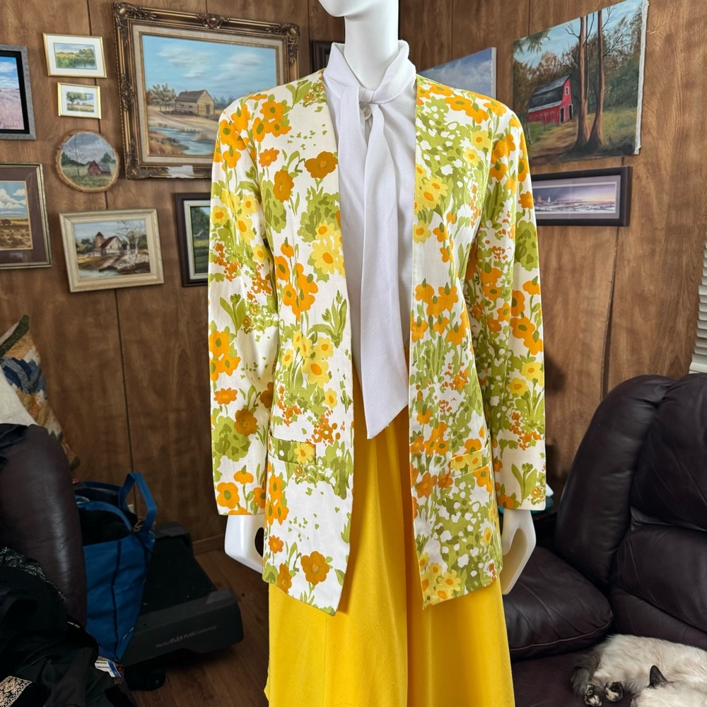 Funky and Fun Vintage Handmade Blazer